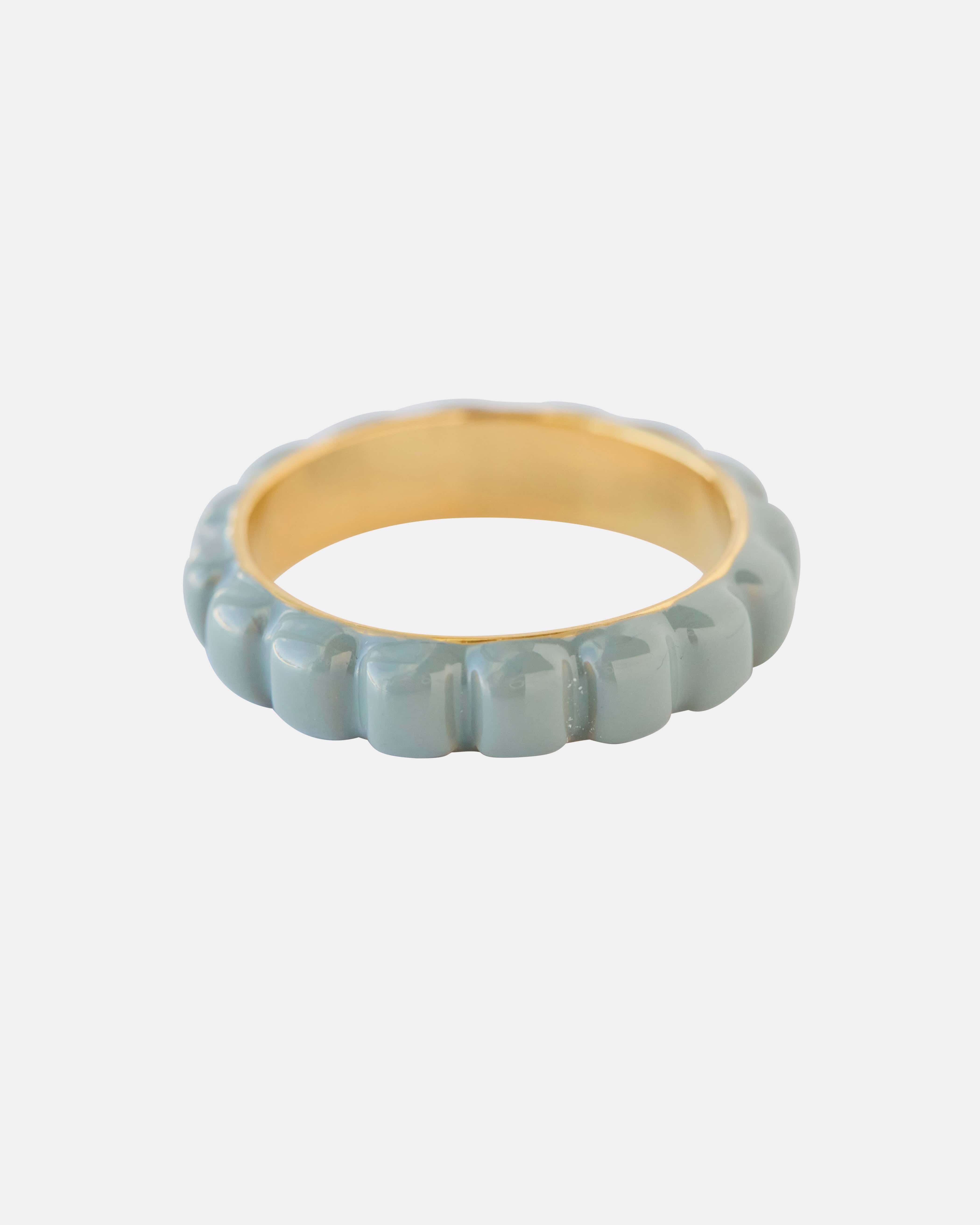 Gold and blue ring