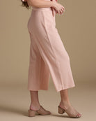 Woman in pink sweatpants